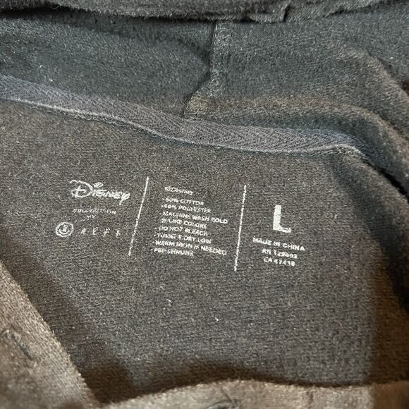 Disney Neff Hoodie Mens Large Mickey Mouse Floral‎ Graphic Pullover Sweatshirt - Picture 4 of 10